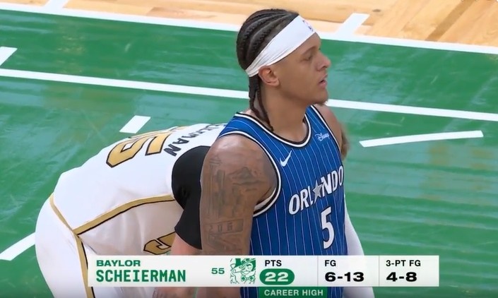 mk体育-手感火热！谢尔曼再中三分 13中6已砍22分创生涯新高